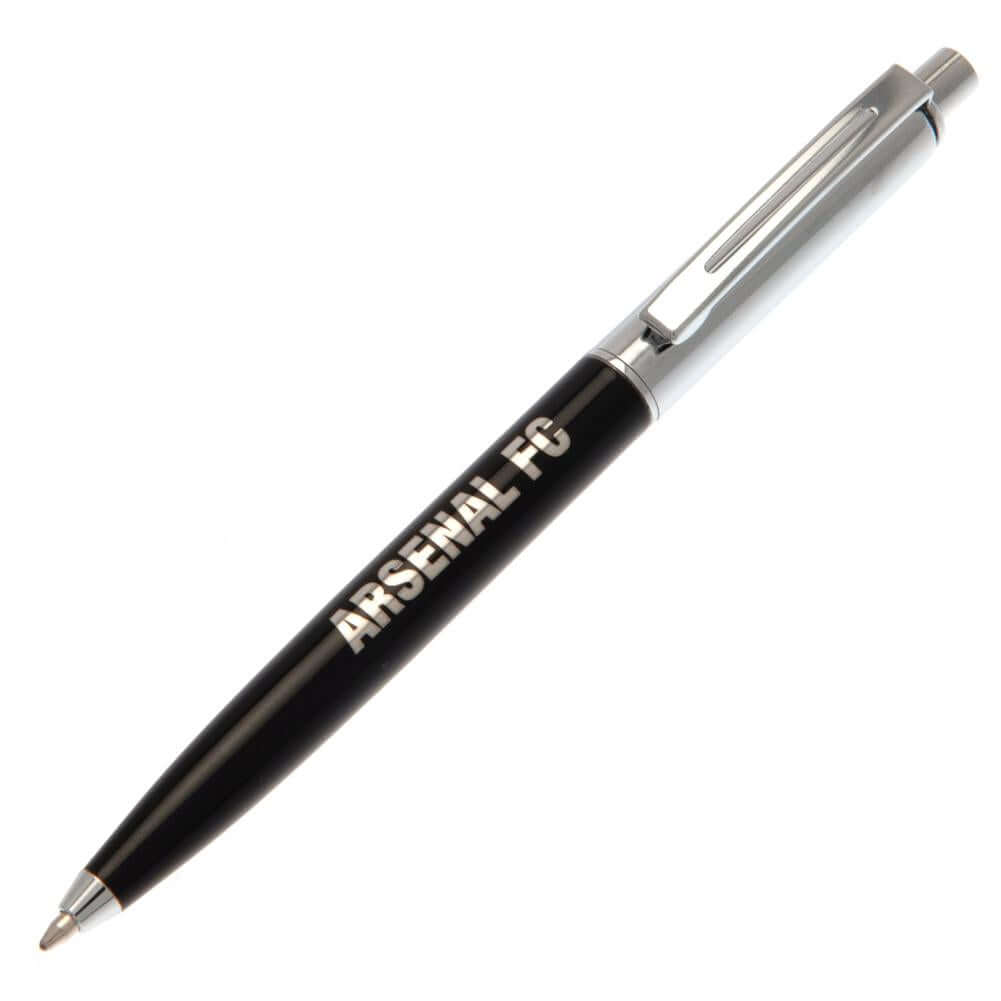 Arsenal FC Pen & Keyring Set LKT Sport Executive pen & keyring gift set1 x executive pen with black ink1 x large executive rectangle keyringOfficial licensed productPen approx 13cm x 1cmKeyring approx 45mm x 35mm Pen & Pencil Sets
