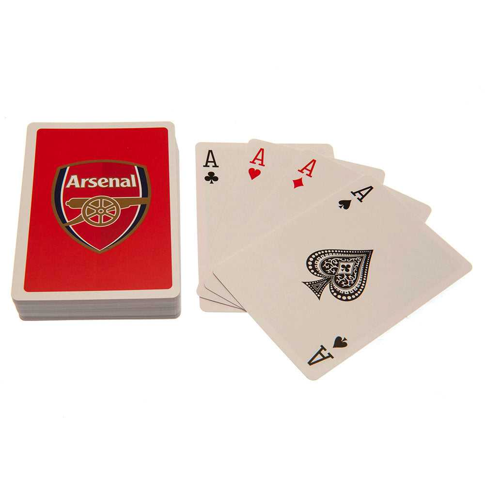 Arsenal FC Playing Cards LKT Sport Quality linen playing cardsEach individual card is adorned with the Arsenal crestOfficial licensed product Card Games
