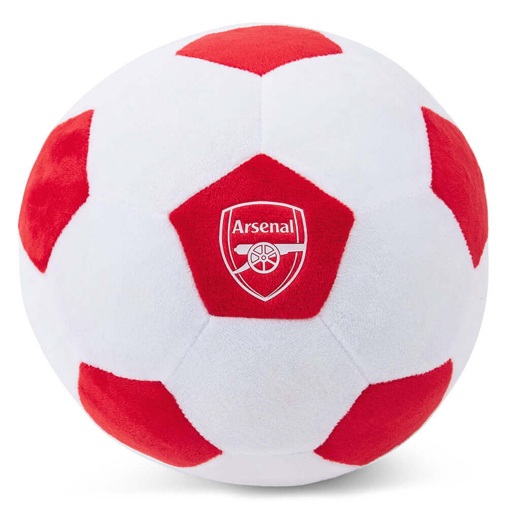 Arsenal FC Plush Football LKT Sport A fun soft plush football toyFeaturing a Gunners crest in the middle100% polyesterOfficial licensed productApprox 69cm in circumference Soccer Toys