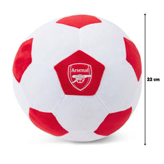 Arsenal FC Plush Football LKT Sport A fun soft plush football toyFeaturing a Gunners crest in the middle100% polyesterOfficial licensed productApprox 69cm in circumference Soccer Toys