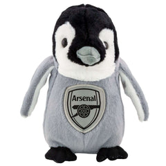 Arsenal FC Plush Penguin LKT Sport Freestanding soft to touch, cuddly penguinFeaturing a woven Arsenal FC crest on the front100% polyesterOfficial licensed productApprox 20cm tall Stuffed Animals