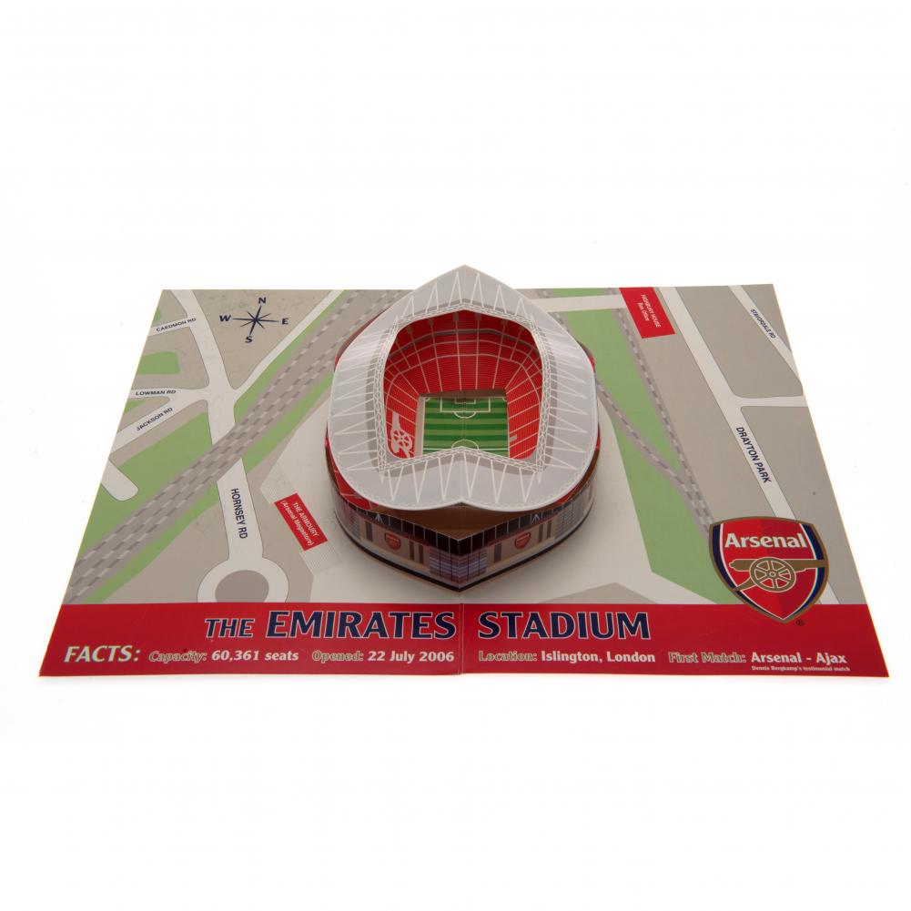 Arsenal FC Pop-Up Birthday Card LKT Sport Football>Premier League>Arsenal FC Greeting Cards
