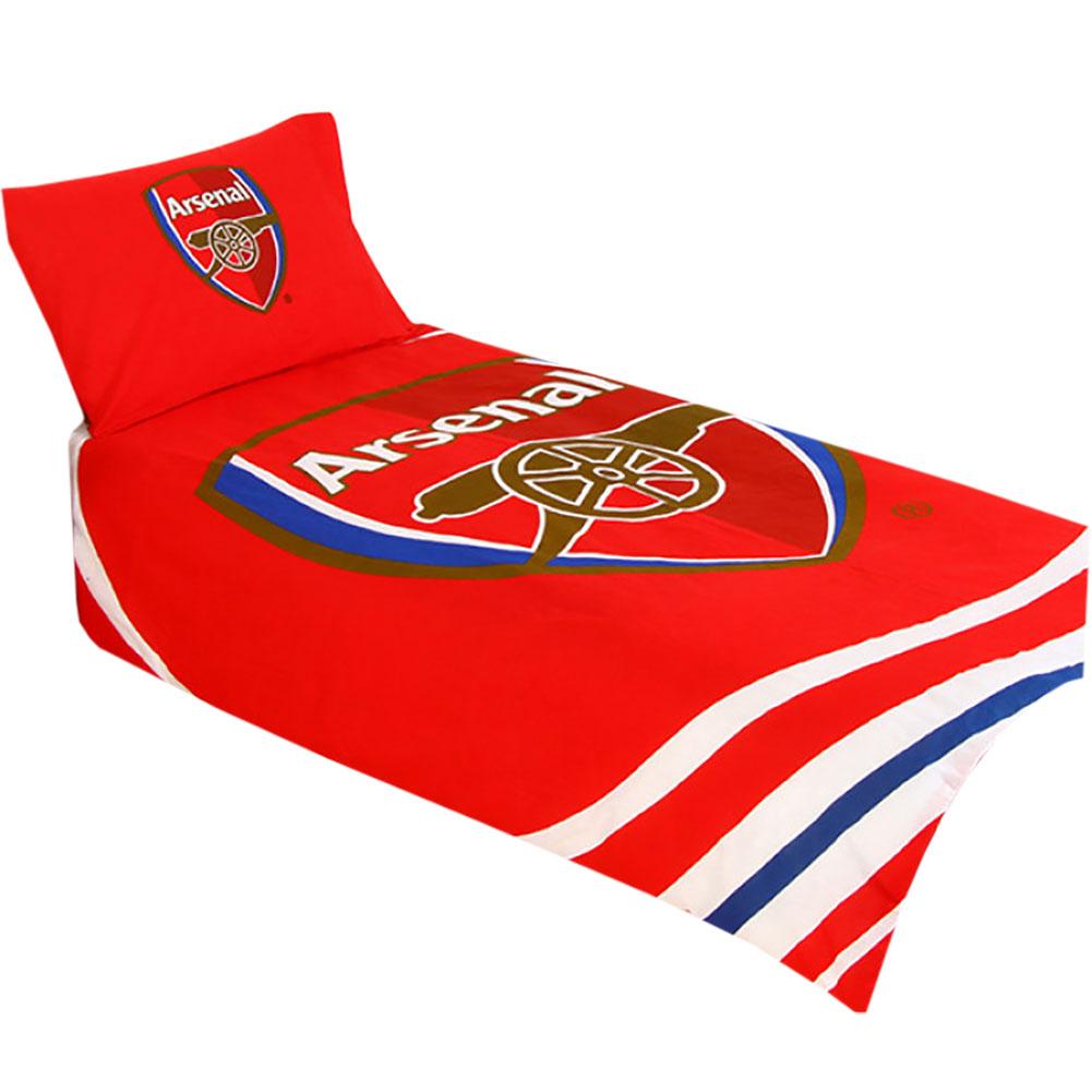 Arsenal FC Pulse Single Duvet Set LKT Sport Football>Premier League>Arsenal FC Duvet Covers