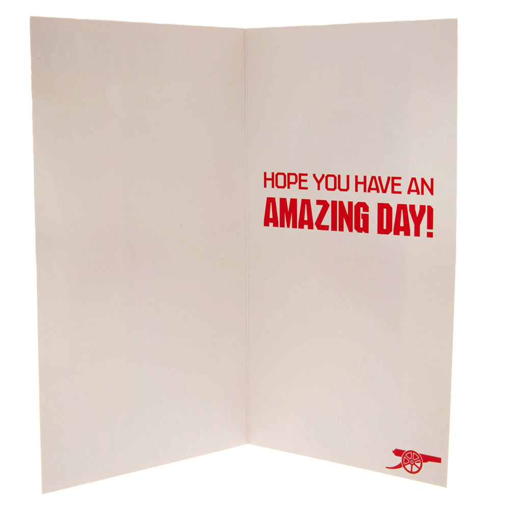 Arsenal FC Retro Shirt Birthday Card LKT Sport Football>Premier League>Arsenal FC Greeting Cards
