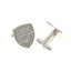Arsenal FC Silver Plated Formed Cufflinks LKT Sport Silver plated crest shaped cufflinks in a chrome finishFeaturing a highly detailed formed Arsenal crestOn a bullet back fixingOfficial licensed productApprox 22mm x 18mm Cufflinks