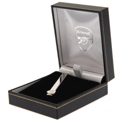 Arsenal FC Silver Plated Tie Slide LKT Sport Football>Premier League>Arsenal FC Tie Clips