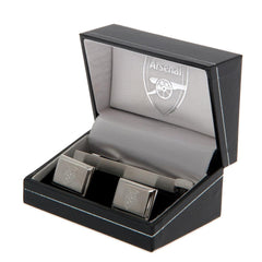 Arsenal FC Tie Slide & Cufflink Set LKT Sport Football>Premier League>Arsenal FC Cufflinks