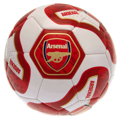 Arsenal FC Tracer Football LKT Sport Red and white 26 panel everyday PVC footballFeatures a full colour Arsenal crest on a tracer design ballSuitable for 14 yrs and olderOfficial licensed productSize 5 footballApprox 69cm in circumference Soccer Balls