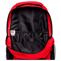 Arsenal FC Ultra Action Backpack LKT Sport Ultra design backpack featuring Arsenal text and full colour club crestMain compartment has a large double zipped opening for easy accessInternal elasticated pouch and front zipped pocket2 mesh side pocketsOffici