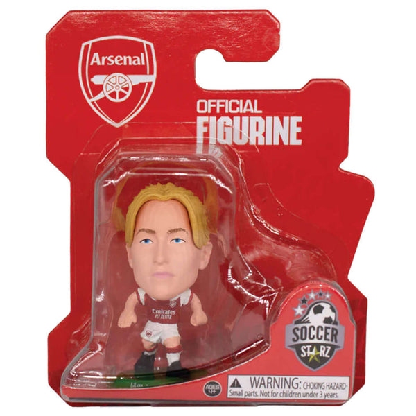 Arsenal WFC SoccerStarz Williamson LKT Sport Leah Williamson Soccerstarz collectable figureFeatures classic Arsenal home kitStands 5cm tall on a green baseOfficial licensed productApprox 5cm x 2.5cm x 2.5cm Action Figures