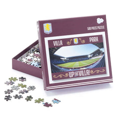 Aston Villa FC 500pc Puzzle LKT Sport Classic 500pc jigsaw puzzleMakes up a picture of Villa Park StadiumSuitable for ages 3+Official licensed productApprox 48cm x 34cm Jigsaw Puzzles
