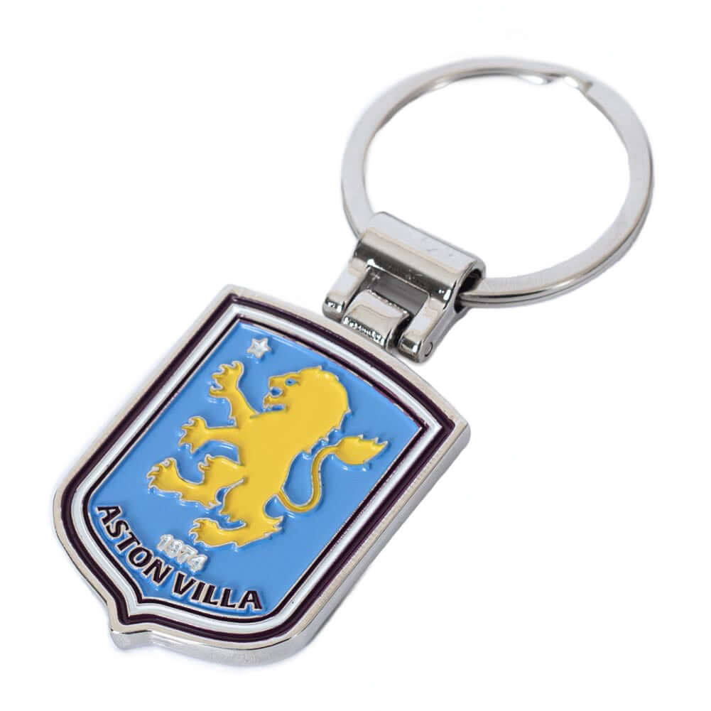 Aston Villa FC Boxed Crest Keyring LKT Sport Football>Premier League>Aston Villa FC Keychains