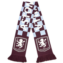 Aston Villa FC Checked Scarf LKT Sport Football>Premier League>Aston Villa FC Scarves