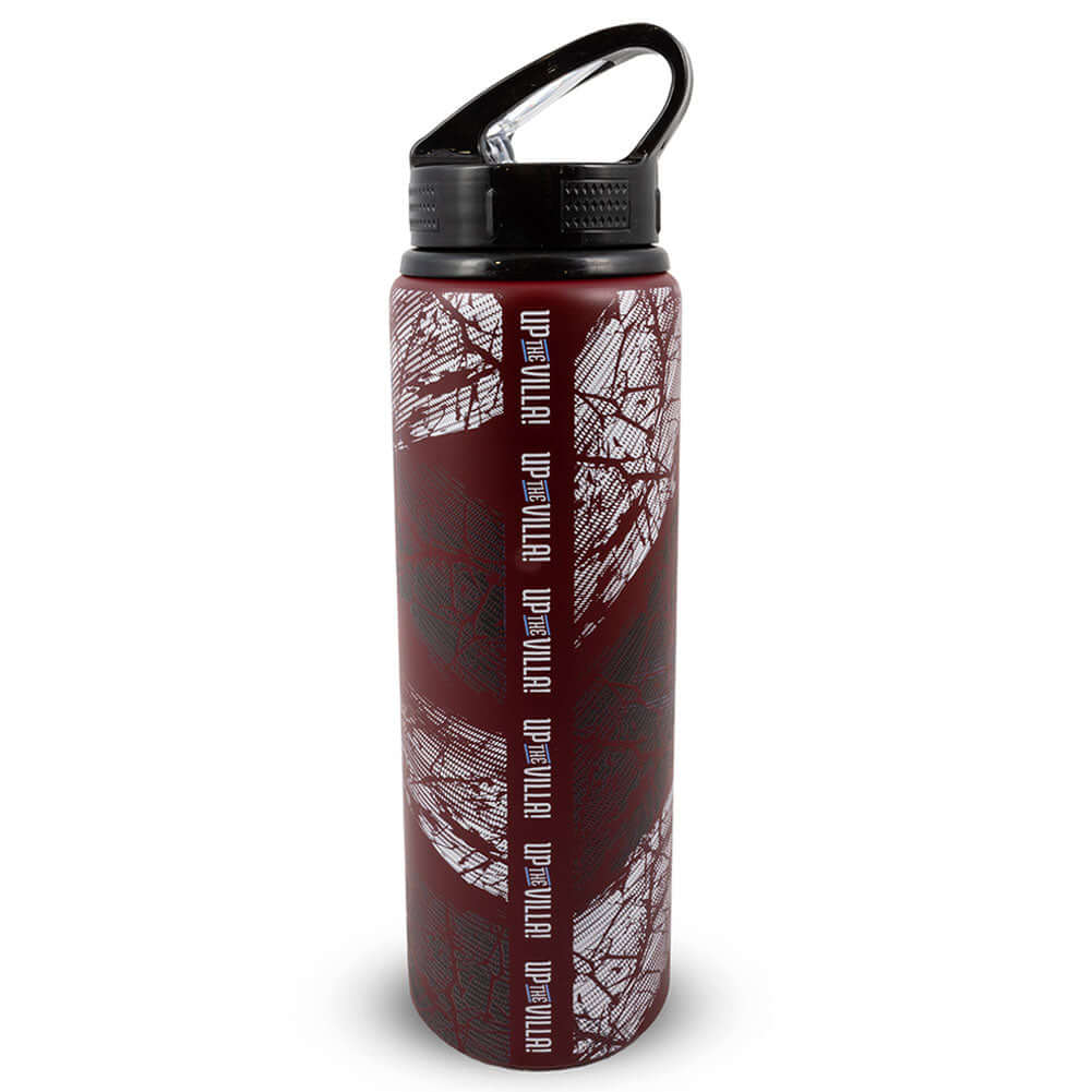 Aston Villa FC HD bedruckte Aluminium-Trinkflasche Zweitbild