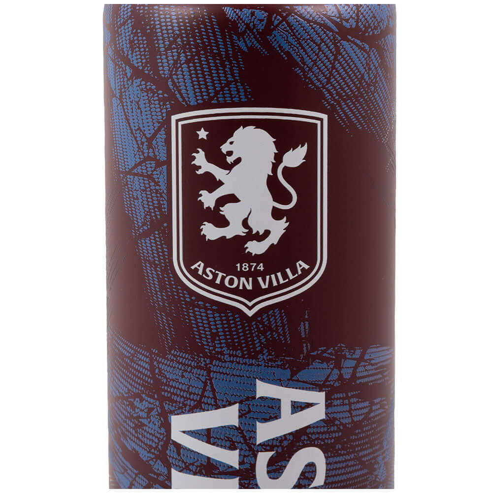 Aston Villa FC HD Printed Aluminium Drinks Bottle LKT Sport Vibrant HD printed aluminium drinks bottleFeaturing the Villa crest and text printed in whiteCanteen quench cap with a closable drinking spoutOfficial licensed productApprox 750ml (25oz)Approx 26