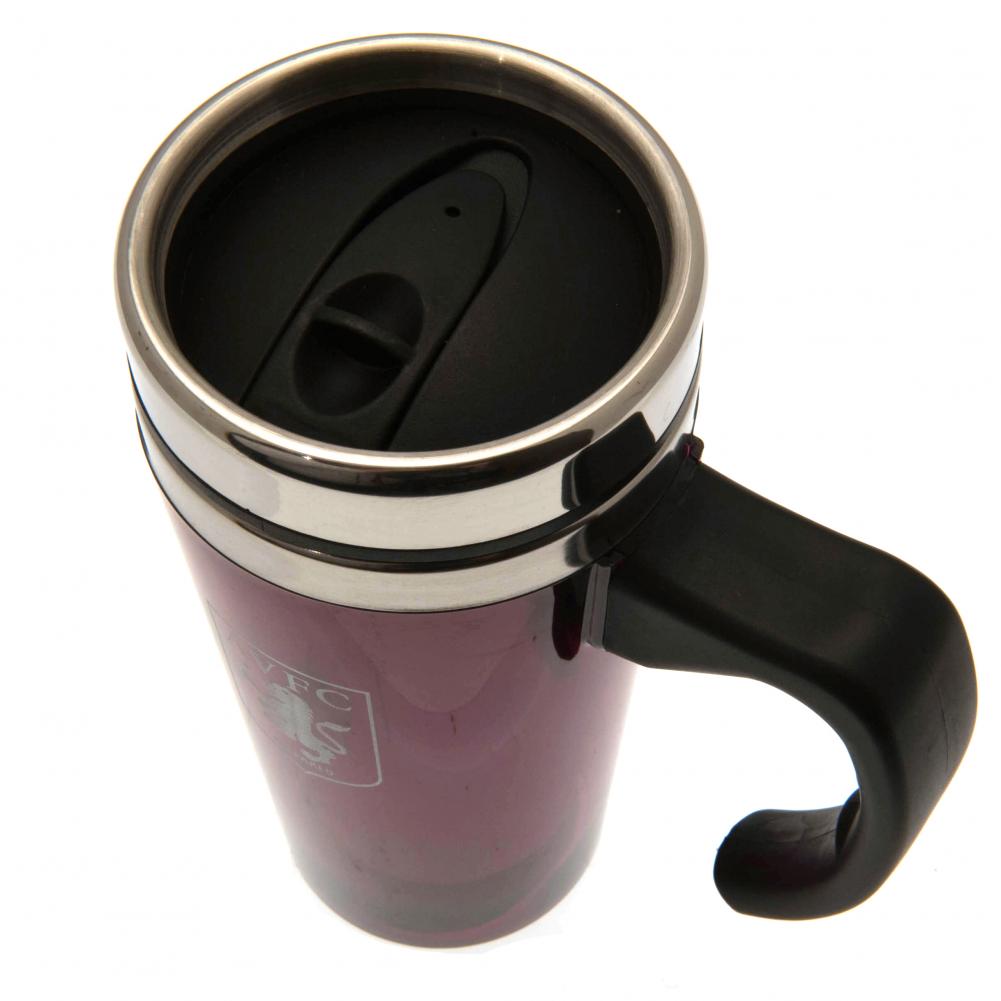 Aston Villa FC Handled Travel Mug LKT Sport Football>Premier League>Aston Villa FC Travel Mugs