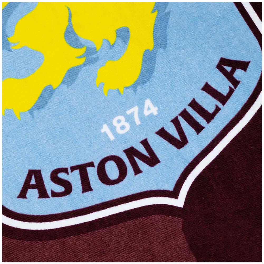 Toalla con escudo sombreado del Aston Villa FC Imagen secundaria del producto