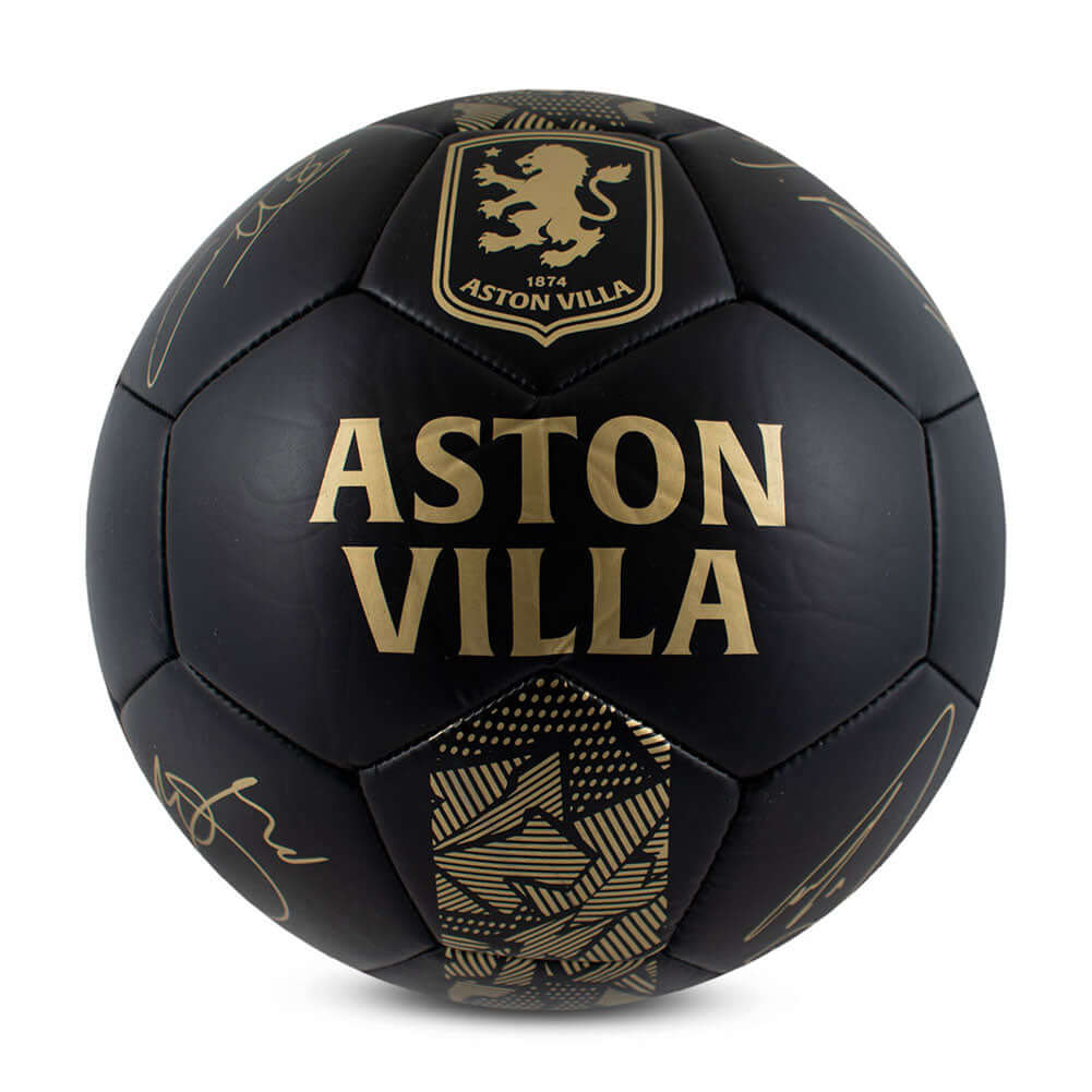 Aston Villa FC Sig Gold Phantom Skill Ball LKT Sport Football>Premier League>Aston Villa FC Soccer Balls
