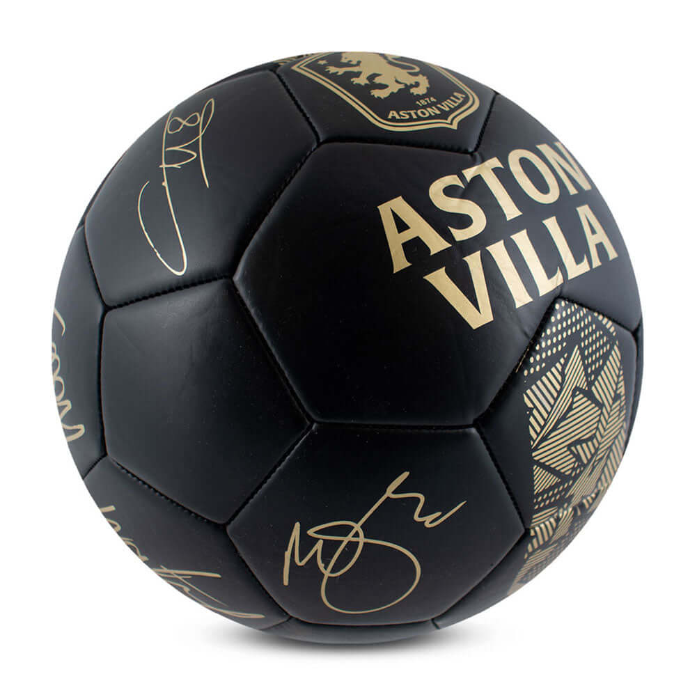 Aston Villa FC Sig Gold Phantom Skill Ball LKT Sport Football>Premier League>Aston Villa FC Soccer Balls