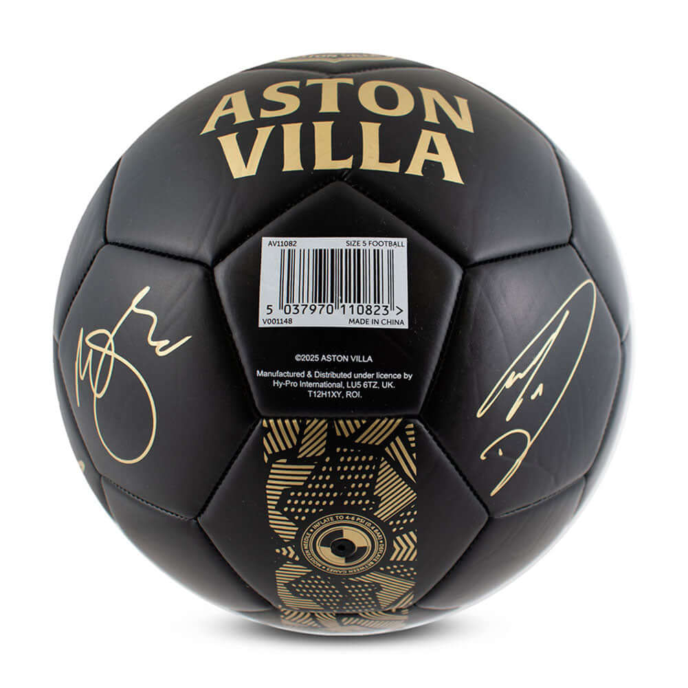 Aston Villa FC Sig Gold Phantom Skill Ball LKT Sport Football>Premier League>Aston Villa FC Soccer Balls