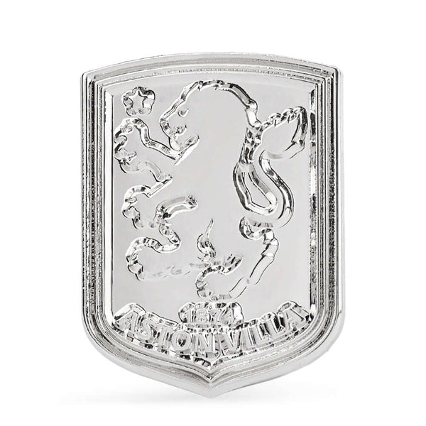 Aston Villa FC Silver Plated Formed Cufflinks LKT Sport Silver plated crest shaped cufflinks in a chrome finishFeaturing a highly detailed formed Villa crestOn a bullet back fixingOfficial licensed productApprox 20mm x 18mm Cufflinks