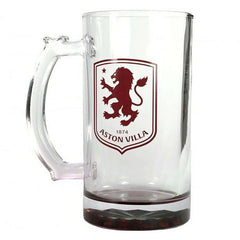 Aston Villa FC Stein Glass Tankard LKT Sport Football>Premier League>Aston Villa FC Beer Glasses