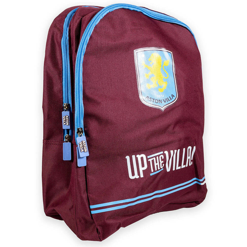Aston Villa FC Up The Villa Backpack LKT Sport Up The Villa design backpack featuring a large full colour Villa crestAdjustable shoulder straps padded for comfort and a handy carry strapMain compartment has a large double zipped opening for easy accessFul Hauptbild