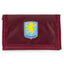 Aston Villa FC Up The Villa Wallet LKT Sport Up The Villa design wallet featuring the Villa club crestInternal zipped pocket and 7 additional separate compartmentsWipe clean polyesterOfficial licensed productApprox 12cm x 8cm closed Wallets