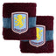 Aston Villa FC Wristbands LKT Sport Pack of 2 soft cotton sweatbandsIn claret with blue bands, featuring the club crestElasticated, one size fits allOfficial licensed productApprox 7cm wide Sweat Wristbands
