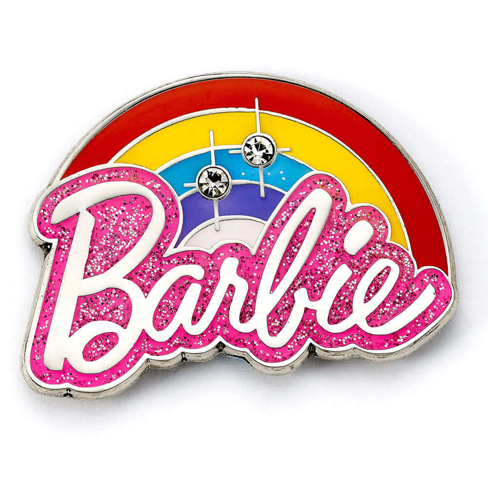 Barbie Rainbow Pin Badge LKT Sport Entertainment>Movies>Barbie Brooches & Lapel Pins