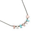 Barbie Silver Plated Enamel Letter Necklace LKT Sport Spell out the famous Barbie name with this beautiful necklace featuring pastel enamel lettersIncludes a silver coloured box chain, plus a little enamel heart at the end of the letters on the chainPart