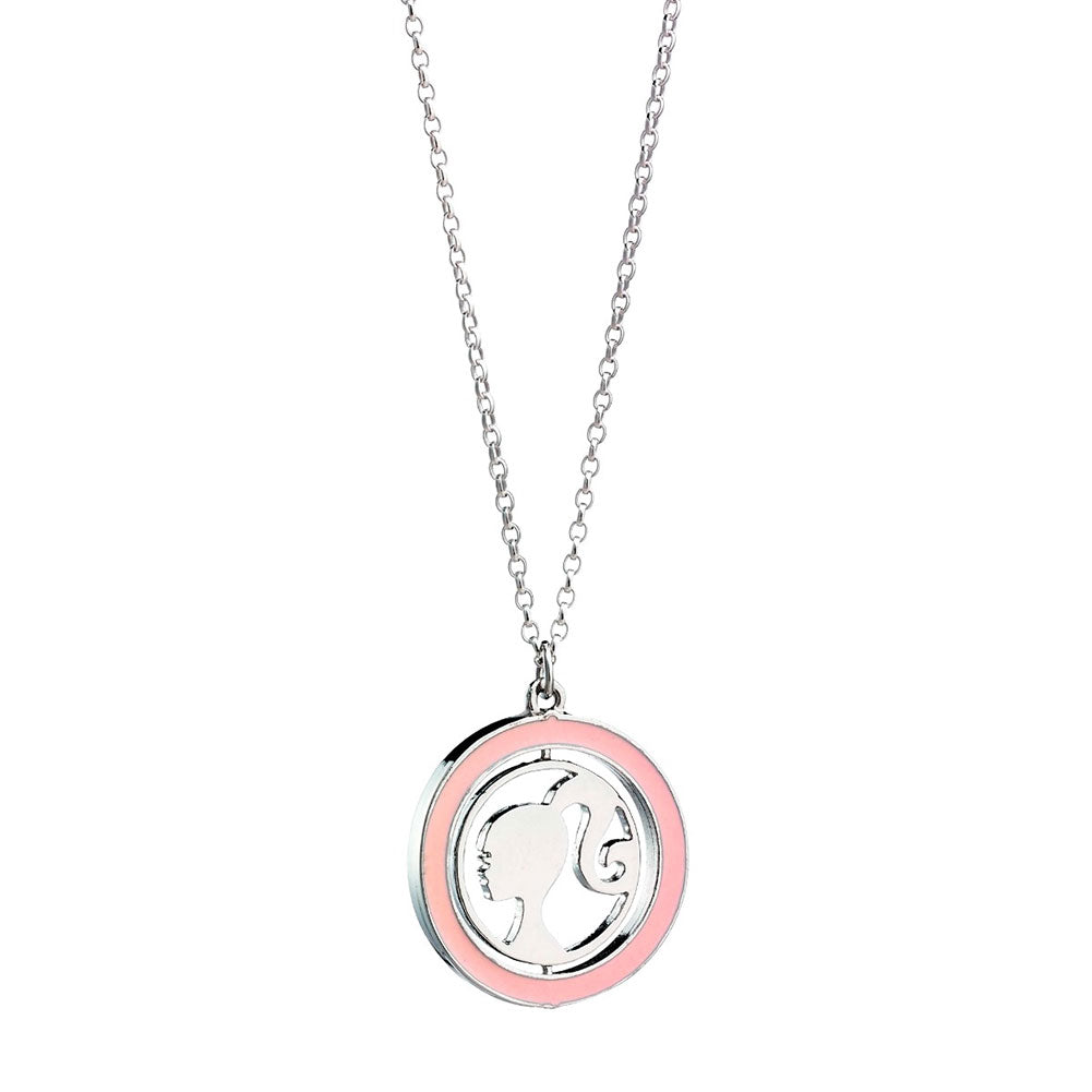 Barbie Spinning Silhouette Necklace LKT Sport Entertainment>Movies>Barbie