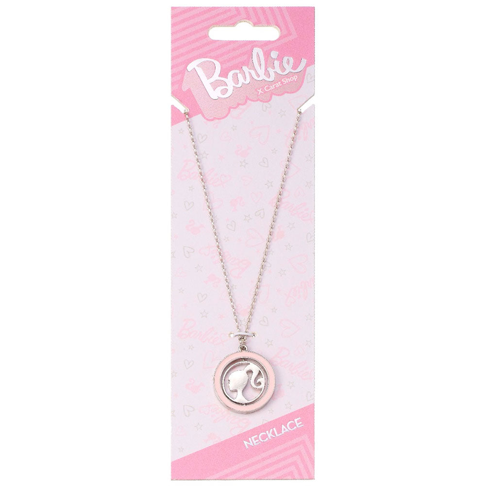 Barbie Spinning Silhouette Necklace LKT Sport Entertainment>Movies>Barbie