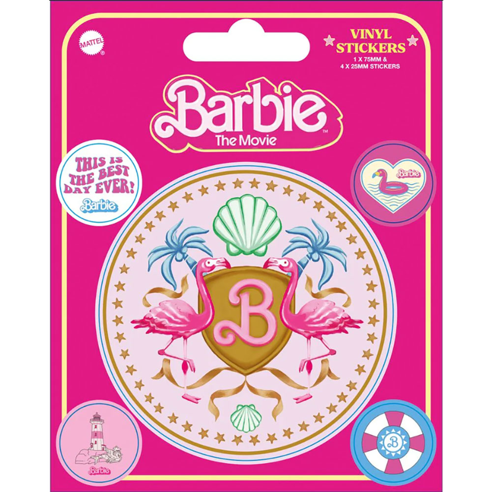 Barbie Stickers LKT Sport Entertainment>Movies>Barbie Decorative Stickers