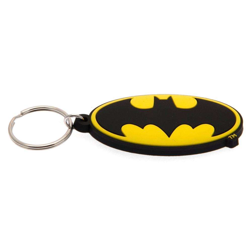 Batman Logo PVC Keyring LKT Sport Entertainment>Movies>Batman Keychains