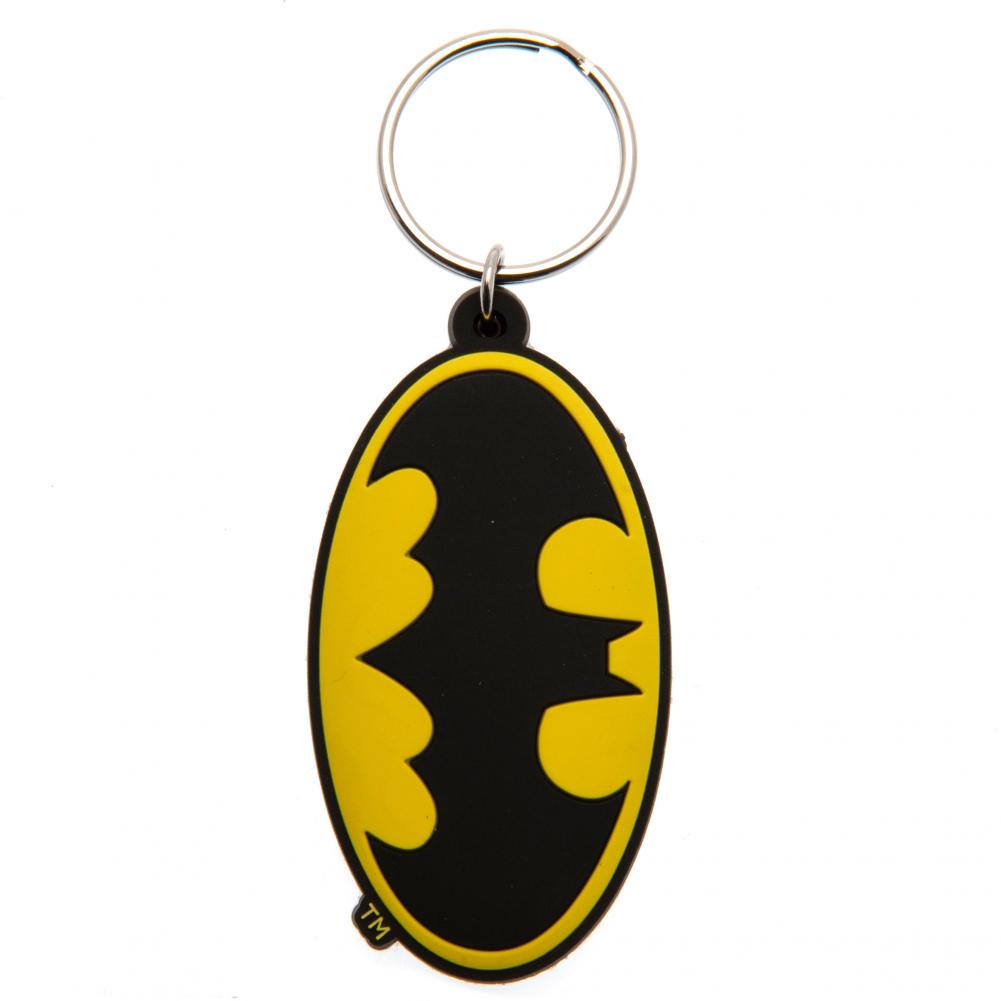 Batman Logo PVC Keyring LKT Sport Entertainment>Movies>Batman Keychains