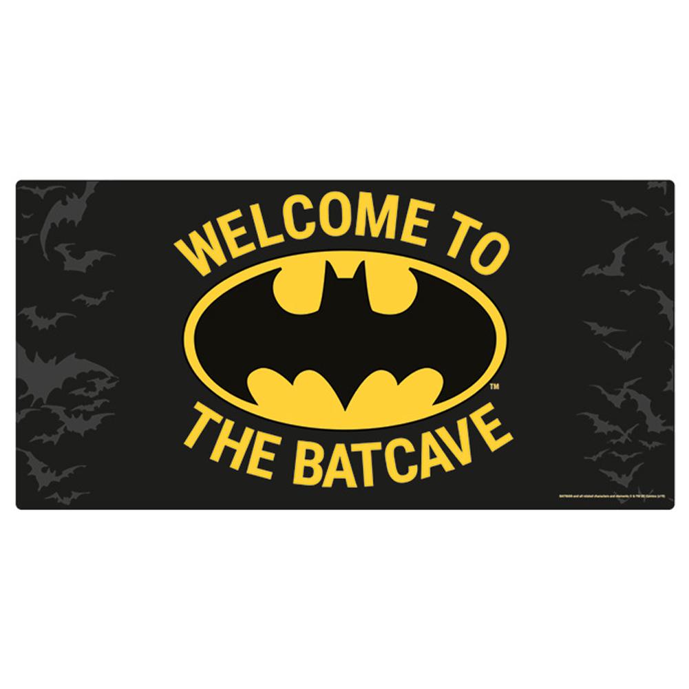Batman Metal Wall Sign Batcave LKT Sport Entertainment>Movies>Batman Novelty Signs