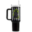 Beetlejuice 40oz Tumbler LKT Sport Black and white 40oz thermal tumbler, ideal for Beetlejuice fans of all agesKeep your drinks hot or cold for hours with double-walled insulationIncludes a soft grip handle for extra comfortWith a sturdy drinking strawOff