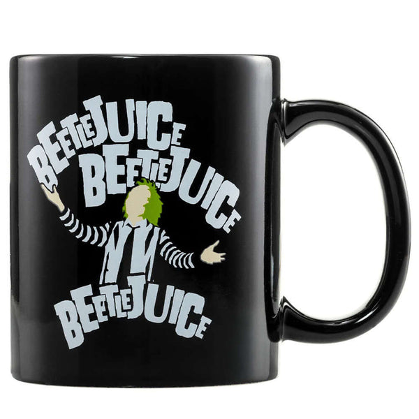 Beetlejuice Mug & Sock Set LKT Sport Classic mug and sock gift setAdd a touch of the strange and unusual to your morning, this set is perfect for fans of the ghost with the mostBlack mug and socks both featuring the text 'Beetlejuice, Beetlejuice, Beetlej