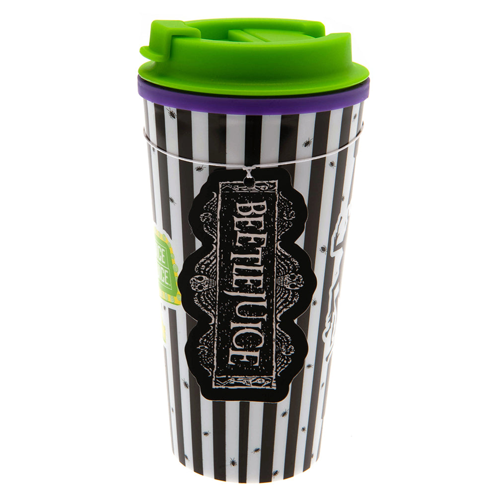 Beetlejuice Thermal Travel Mug LKT Sport Entertainment>Movies>Beetlejuice Travel Mugs