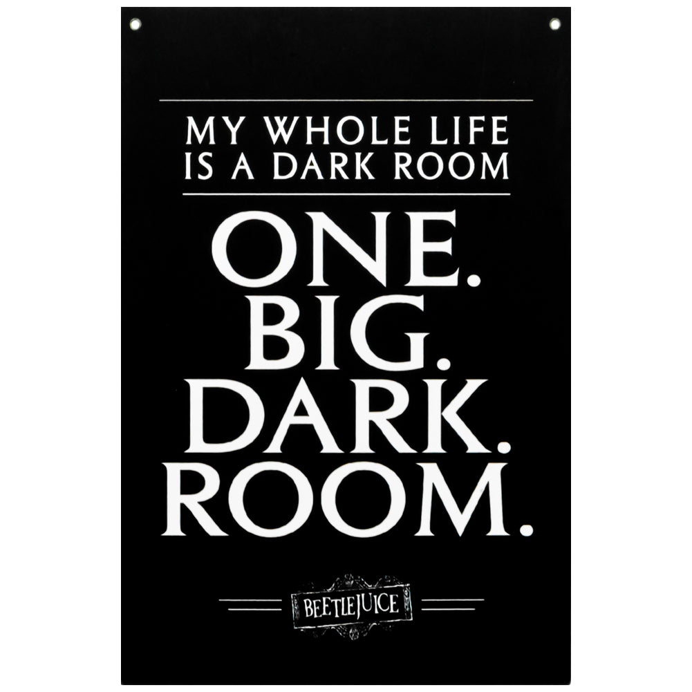 Beetlejuice XL Fabric Wall Banner LKT Sport Entertainment>Movies>Beetlejuice