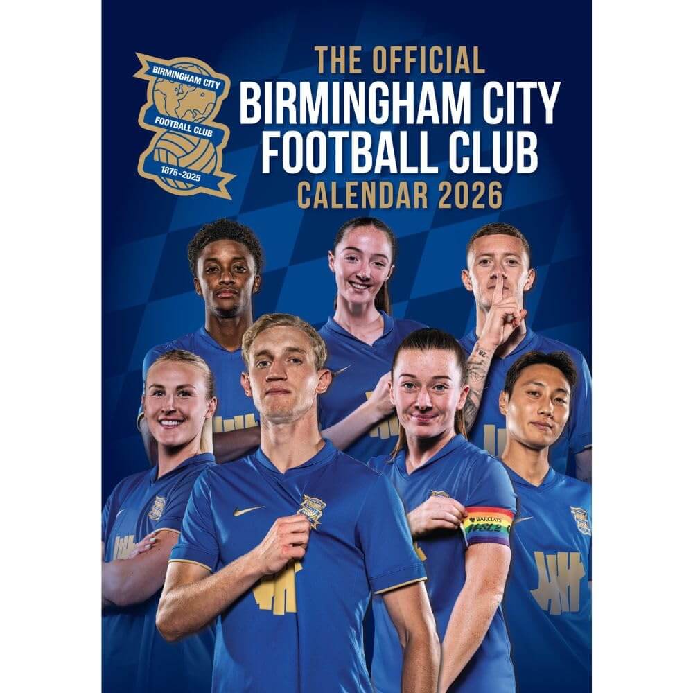 Birmingham City FC A3 Calendar 2026 LKT Sport Football>Football League>Birmingham City FC Wall Calendars