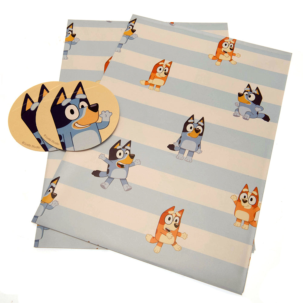 Bluey Gift Wrap LKT Sport Entertainment>TV Series>Bluey Wrapping Paper