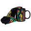 Bob Marley Mug & Sock Set LKT Sport Classic mug and sock gift setStart your day with a vibe of peace and love, bringing a touch of reggae spirit to your morningsBlack mug and socks incorporating the classic reggae 'One Love' song design and coloursOfficia