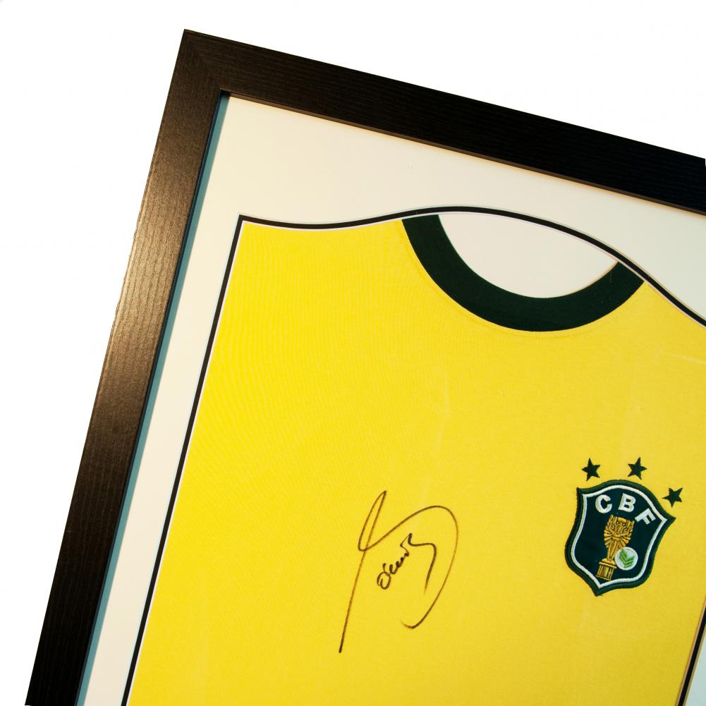Brasil Socrates Signed Shirt Silhouette LKT Sport Football>International>Brasil Sports Collectibles