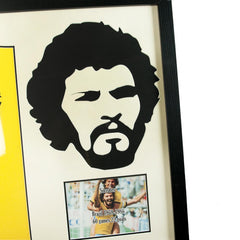 Brasil Socrates Signed Shirt Silhouette LKT Sport Football>International>Brasil Sports Collectibles