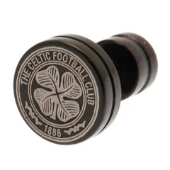 Celtic FC Black IP Stud Earring LKT Sport Football>European Leagues>Celtic FC Earrings