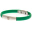 Celtic FC Colour Silicone Bracelet LKT Sport Green flexi silicone bracelet Featuring a club crest engraved plate Stainless steel deployment clasp Official licensed product Approx 20cm x 1cm In a blister pack Bracelets