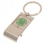 Celtic FC Executive Bottle Opener Keyring LKT Sport Metal keyring with bottle opener function Spinning design with full colour crest print Official licensed product Approx 7cm x 3cm In a gift box Keychains
