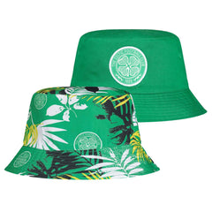 Celtic FC Floral Bucket Hat LKT Sport Fitted reversible bucket hat with a floral patternFeatures a woven Celtic crest100% cotton, sponge clean onlyOfficial licensed productAdults, to fit approx 58cm Bucket Hats